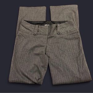 Gray Pinstripe Pants